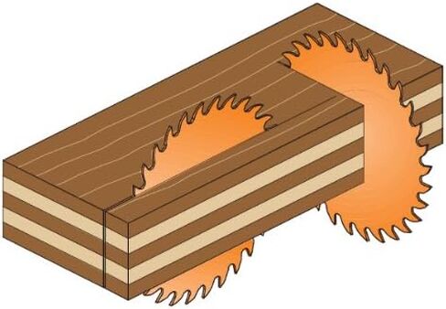 CMT 256.050.10 ITK XTreme Industrial Combination Saw Blade, 10-Inch x 50 Teeth 4 ATB + 1 FLAT Grind with 5/8-Inch Bore in Saudi Arabia