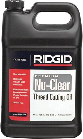 RIDGID 70835 Thread Cutting Oil, 1 Gallon of Nu-Clear Pipe Threading Oil in Saudi Arabia