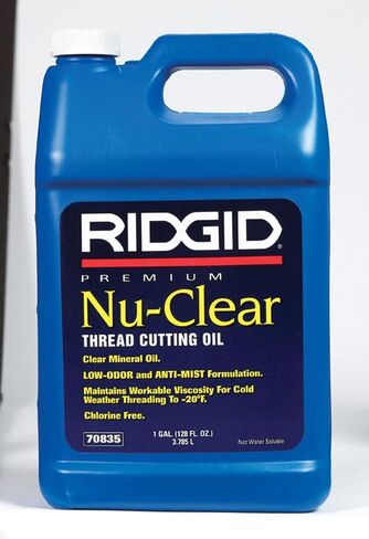 RIDGID 70835 Thread Cutting Oil, 1 Gallon of Nu-Clear Pipe Threading Oil in Saudi Arabia
