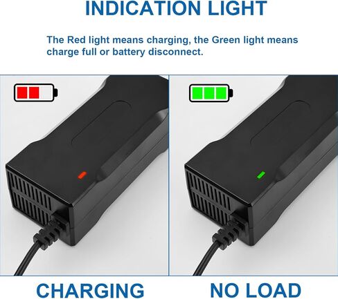 SOLEILLUNE 54.6V 2A شاحن بطارية محول التيار الكهربائي لحزمة بطارية ليثيوم أيون 48V 50V 52V 13S مع 3 مقابس (5.5 × 2.1 مم / 5.5 × 2.5 مم قابس DC دائري / GX12 3 أطراف مضمنة أنثى) in Kuwait