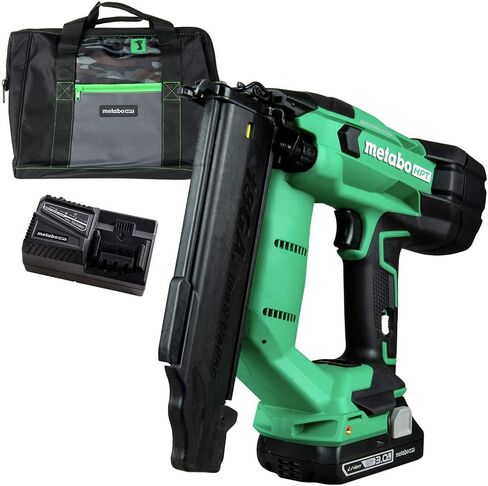 Bundle of Metabo HPT 18V MultiVolt™ Cordless 18 Gauge Brad Nailer Kit + Metabo HPT 18V MultiVolt™ Cordless Miter Saw | C1810DFAQ4 in Saudi Arabia