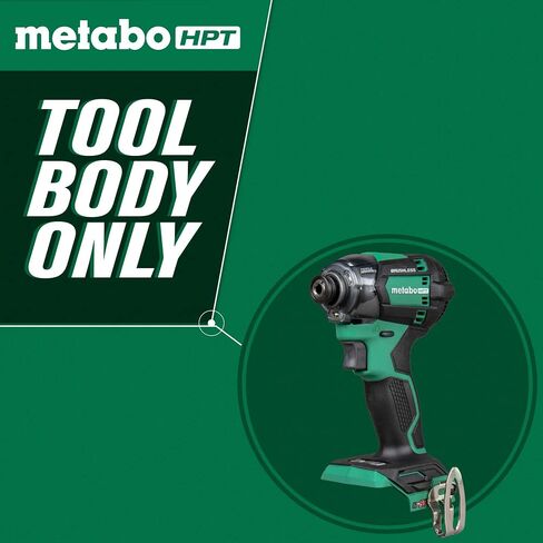 Metabo HPT 18V MultiVolt™ Cordless Triple Hammer BOLT Impact Driver | Tool Only - No Battery | WH18DCQ4 in Saudi Arabia
