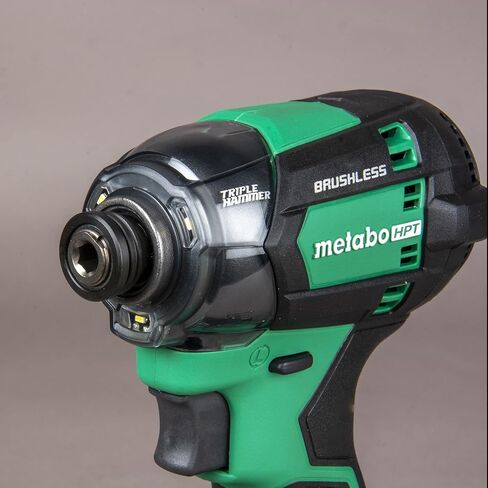 Metabo HPT 18V MultiVolt™ Cordless Triple Hammer BOLT Impact Driver | Tool Only - No Battery | WH18DCQ4 in Saudi Arabia