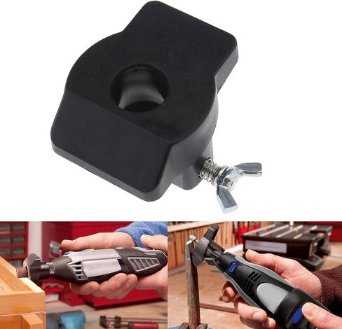 Micro Traders Rotary Sanding Grinding Guide Tool for Dremel 576 Shaping Platform Attachment in Saudi Arabia