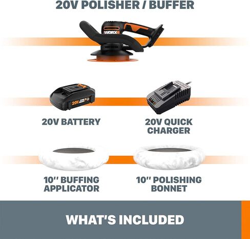 Worx WX856L 20V Power Share 10 "ملمع ومخزن عازل لاسلكي in Kuwait