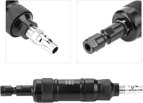 اداة صقل القوالب الهوائية 1/4 KP-642 عالية السرعة بزاوية هواء 6 ملم 22000-24000 دورة في الدقيقة مع مفتاح ربط in Kuwait