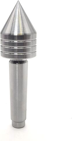 Taytools 773963 MT1 Live Revolving Lathe Center, 60 Degree Point, Double Bearings, Hardened Alloy Steel (MT1) in Saudi Arabia