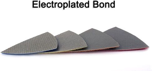 Z-Lion Diamond Triangular Sanding Pads 7 Pcs Set for Granite Marble Glass Sanding Polishing in Saudi Arabia