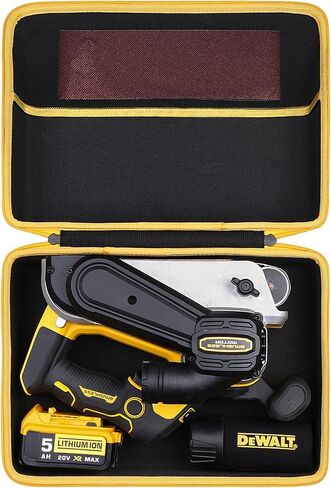 حافظة صلبة بديلة من khanka لجهاز DEWALT 20V MAX* ماكينة صنفرة حزام لاسلكية (DCW220B)، حافظة فقط. in Kuwait