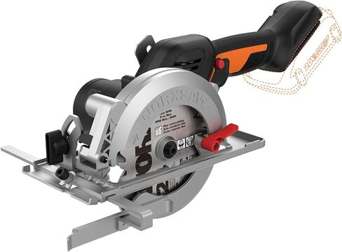 Worx WX531L 20V WORXSAW 4.5 "منشار دائري مدمج لاسلكي in Saudi Arabia