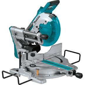 Makita XSL06PT 18V X2 (36V) LXT Lithium-Ion Brushless Cordless 10" Dual-Bevel Sliding Compound Miter Saw with Laser Kit (5.0Ah) and WST06 Compact Folding Miter Saw Stand