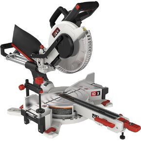 JET JMS-10X, 10-Inch Sliding Dual-Bevel Compound Miter Saw (707210) and Universal Benchtop Machine Table (728100) in Saudi Arabia