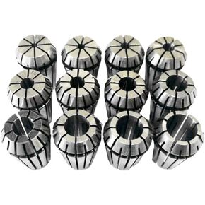 9 قطعة ER16 أسطوانة معدنية مجموعة 1/8 "5/32" 3/16 "7/32" 1/4" 9/32" 5/16" 11/32" 3/8"