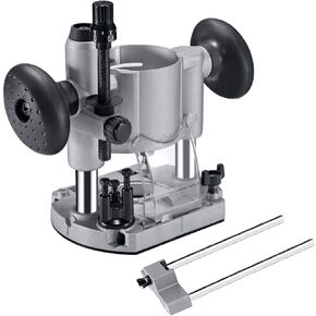 Dobetter Plunge Router Base For Compact Router, Aluminum Plunge Router Bracket Compatible with 65mm Diameter Palm Router-DBPB700