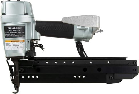 Metabo HPT Pro Finish Nailer, 16-Gauge, Pneumatic, Accepts 1-1/2-Inch to 2-1/2-Inch Straight Finish Nails, High Grade Aluminum and Steel Magazine, (NT65A5) in Saudi Arabia