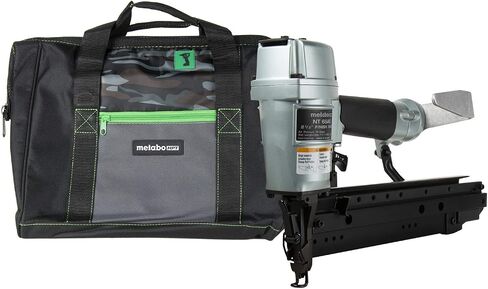 Metabo HPT Pro Finish Nailer, 16-Gauge, Pneumatic, Accepts 1-1/2-Inch to 2-1/2-Inch Straight Finish Nails, High Grade Aluminum and Steel Magazine, (NT65A5) in Saudi Arabia