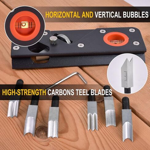 Eewudwok Hand Planer for Woodworking-Wood Chamfer Plane Edge Corner Flattening Tool Bird Shap-Chamfering Bevel Planer DIY Edge Banding Trimmer W/ 6 Blades (Alloy Steel) in Saudi Arabia