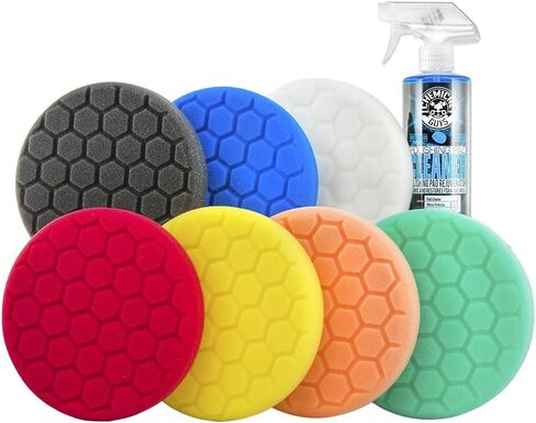 مجموعة أدوات تلميع هيكس لوجيك BUF_HEX_Kits_8P من كيميكال جايز، 5.5 بوصة، 8 قطع in Saudi Arabia