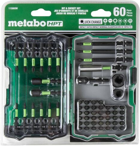 Metabo HPT Impact Driver Bit Set (60-Piece) in Saudi Arabia