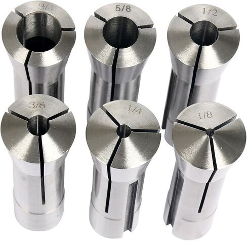 8MILELAKE 1/8 "- 7/8" الدقة R8 كوليت 13 قطعة حامل تشاك مطحنة لبريدجبورت .0006 in Saudi Arabia