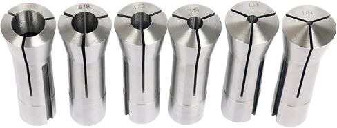 8MILELAKE 1/8 "- 7/8" الدقة R8 كوليت 13 قطعة حامل تشاك مطحنة لبريدجبورت .0006 in Saudi Arabia
