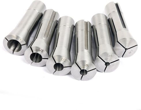 8MILELAKE 1/8 "- 7/8" الدقة R8 كوليت 13 قطعة حامل تشاك مطحنة لبريدجبورت .0006 in Saudi Arabia