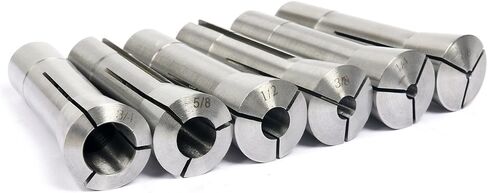 8MILELAKE 1/8 "- 7/8" الدقة R8 كوليت 13 قطعة حامل تشاك مطحنة لبريدجبورت .0006 in Saudi Arabia