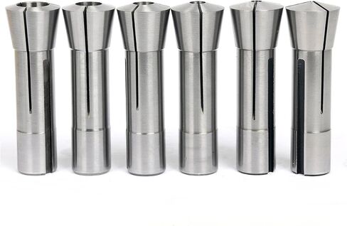 8MILELAKE 1/8 "- 7/8" الدقة R8 كوليت 13 قطعة حامل تشاك مطحنة لبريدجبورت .0006 in Saudi Arabia