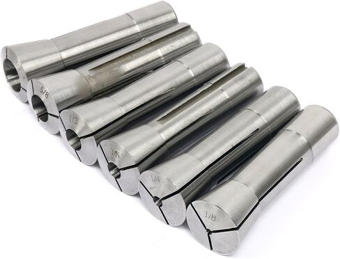 8MILELAKE 1/8 "- 7/8" الدقة R8 كوليت 13 قطعة حامل تشاك مطحنة لبريدجبورت .0006 in Saudi Arabia