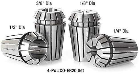 Amana Tool - 3/8 Dia Spring Collets ER20 (CO-277), Industrial Grade in Saudi Arabia