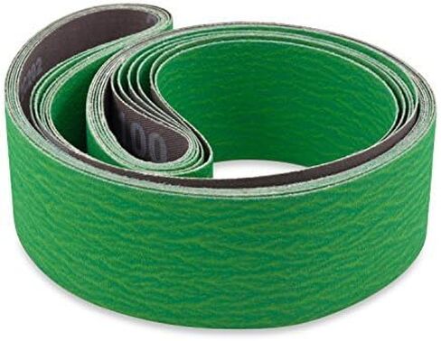 Red Label Abrasives 2 X 72 Inch 120 Grit Metal Grinding Ceramic Sanding Belts, Extra Long Life, 6 Pack in Saudi Arabia
