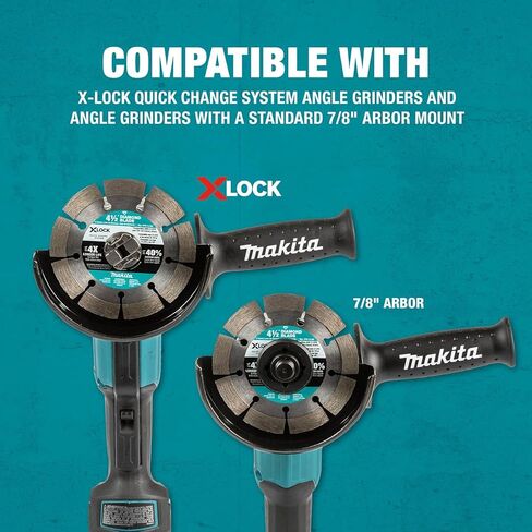 Makita E-07244 X-Lock 5" Turbo Rim Diamond Blade for Masonry Cutting in Saudi Arabia