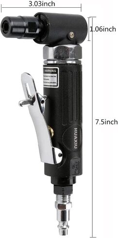 Air Die Grinder with 1/4"(6MM) and 1/8"(3MM) Collets, Pneumatic Die Grinder Kit, 22000 RPM in Saudi Arabia