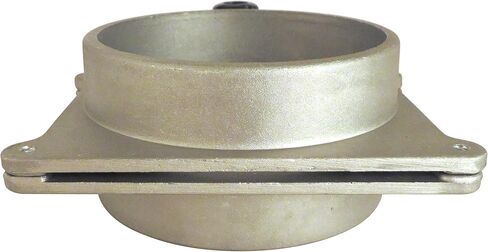 4 Inch OD Self Cleaning No Clog Aluminum Blast Gate Cut Off Valve for Dust Collection System ABG4 in Saudi Arabia