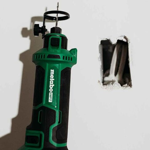 Metabo HPT 18V MultiVolt™ Cordless Drywall Cut-Out Tool | Tool Only - No Battery | Brushless Motor | 28,000 RPM | 1/8-Inch & 1/4-Inch Collets | M18DYAQ4 in Saudi Arabia