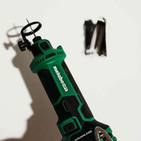 Metabo HPT 18V MultiVolt™ Cordless Drywall Cut-Out Tool | Tool Only - No Battery | Brushless Motor | 28,000 RPM | 1/8-Inch & 1/4-Inch Collets | M18DYAQ4 in Saudi Arabia