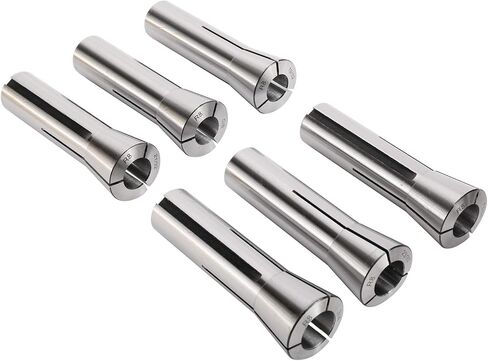 BTSHUB 23pc 1/16-3/4 inches Precision R8 Collets Set Mill Chuck Holder Hardened T.I.R. 0.0006" Lathe in Saudi Arabia