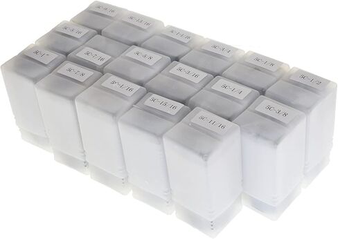 mitoharet 17-Pack Precision 5C Collet Set, 1/8 to 1-1/8in Mill Chuck Holder Replacement for for Automatic Lathes CNC Lathes in Saudi Arabia