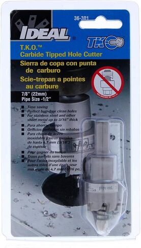 قاطع ثقب طرفية كربيد 7/8 بوصة من آيديال 36-301 تكو in Kuwait