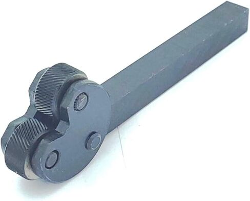 NEW KNURLING TOOL PIVOT HEAD DIAMOND MEDIUM PITCH PATTERN 1/2" SQ. SHANK-LATHE ENGINEERING MACHINE TOOLS (U) in Saudi Arabia