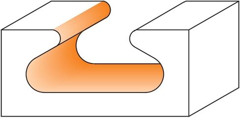 CMT 855.601.11 Finger Pull Bit, 1/2-Inch Shank, 1-7/8-Inch Diameter, Carbide-Tipped in Saudi Arabia