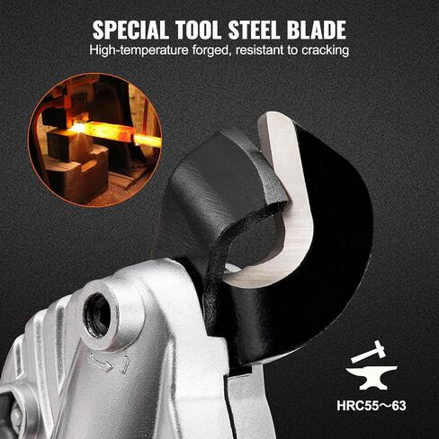 VEVOR Metal Cutter Drill Attachment, Metal Shears Attachment with 360 Degree Pivoting Head, Cutting Max. 21 GA Stainless Steel 14 GA Aluminum Metal Sheets and 18 GA Galvanized Steel in Saudi Arabia