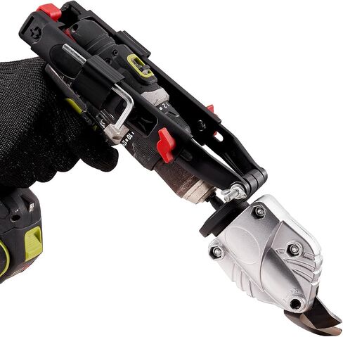 VEVOR Metal Cutter Drill Attachment, Metal Shears Attachment with 360 Degree Pivoting Head, Cutting Max. 21 GA Stainless Steel 14 GA Aluminum Metal Sheets and 18 GA Galvanized Steel in Saudi Arabia