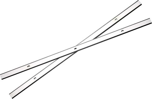شفرات مستوية HSS لـ Delta 22-560 22-562 22-565 TP400LS Craftsman 21758 Wen 6550 Triton TPT125 Grizzly TP305 Porter Cable PC305TP Planers 12-3/5 بوصة معالجة بالحرارة، مزدوجة الجوانب، مجموعة من قطعتين بديلتين in Saudi Arabia