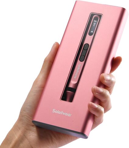 Soleilwear Mini Electric Screwdriver, 52 in 1 Electric Screwdriver Kit with 48 Magnetic Bits, Twilight Pink Precision Screwdriver Cordless Repair Tool with Tweezers and Pry Bar in Kuwait