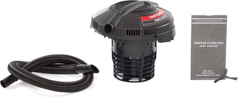 CRAFTSMAN CMXEVBE17678 Wet/Dry Vac Powerhead, 1.75 Peak HP Bucket Vacuum, Black in Saudi Arabia