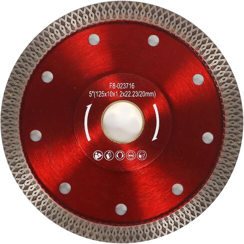 waltyotur 5 Cutting Disc Wheels Diamond Saw Blade Super Thin Dry Wet Diamond Porcelain Saw Ceramic Blades for Cutting Tile Porcelain Granite Marbles in Saudi Arabia