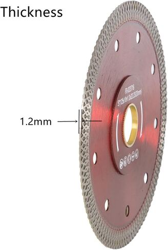 waltyotur 5 Cutting Disc Wheels Diamond Saw Blade Super Thin Dry Wet Diamond Porcelain Saw Ceramic Blades for Cutting Tile Porcelain Granite Marbles in Saudi Arabia
