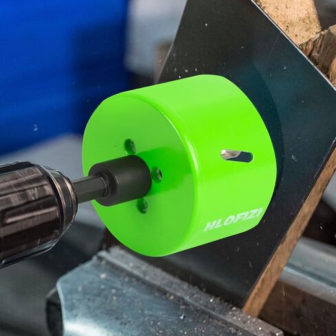 HLOFIZI 1-5/8 Inch Hole Saw Bit Bi-Metal for Wood Metal Plastic with Arbor, 1.5 Inch Depth in Saudi Arabia