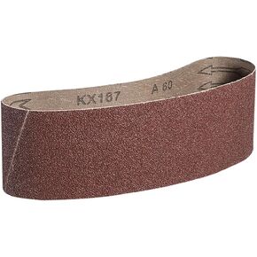 Mercer Industries 107100-3" x 24" Aluminum Oxide Sanding Belts, 100 Grit (10 Pack) in Saudi Arabia